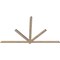 Ekena Millwork Kennewick Smooth Timber Gable Bracket, Douglas Fir, 96"W x 56"H x 1 1/2"D x 3 1/2"F, 14/12 Pitch GBW096X56X0204KEN00SDF - alternate 5